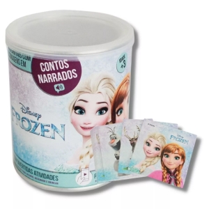 LATINHA DISNEY CONTOS - FROZEN