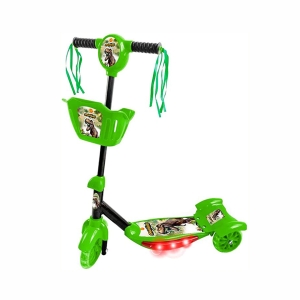 PATINETE COM CESTA DINOSSAURO LUZ E SOM, DM RADICAL