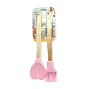 CONJUNTO DE TALHERES SILICONE 2 PEÃAS