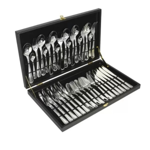 CONJUNTO FAQUEIRO 42 PCS INOX LISO 