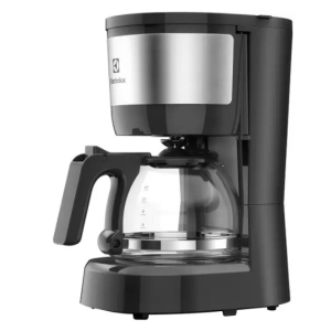 CAFETEIRA ELÃTRICA ELECTROLUX EFFICIENT ECM10 - 15 CAFÃS PRETO E GRANDE GRAY