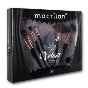 KIT ED010A VELVET PRETO-MACRILAN