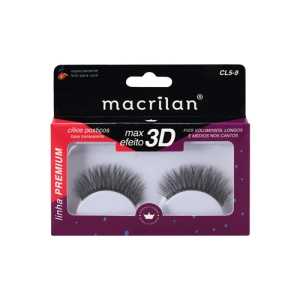 CÃLIOS POSTIÃOS CL5-9 ? FIOS VOLUMOSOS, LONGOS E MÃDIOS NOS CANTOS MACRILAN