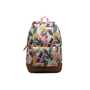 MOCHILA CASUAL EM NYLON FLORAL YINS 17 - SORTIDA