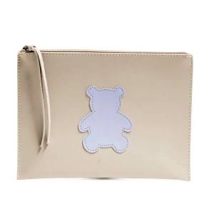 CARTEIRA DE MÃO MONTANA GELO COM URSO AZUL