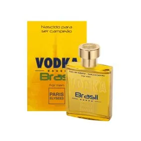 COLONIA PARIS ELYSEES VODKA BRASIL AMARELO MASCULINO 100ML