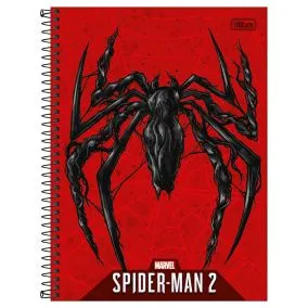 CADERNO UNIVERSITÃRIO SPIDER-MAN 10 MATÃRIAS - 160 FOLHAS