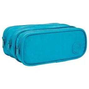 ESTOJO TRIPLO GRANDE ACADÃMIE TURQUESA