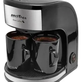 CAFETEIRA DUO COFFEE 450W BRITÃNIA PRETA