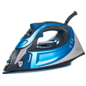 ferro a vapor turbo steam azul branco