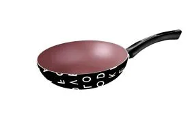 FRIGIDEIRA FUNDA 24CM 2,2L MY LOVELY PRETO 