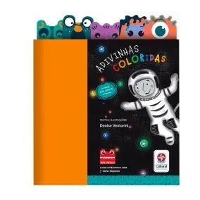LIVRO ADIVINHAS COLORIDAS COM BLISTER 