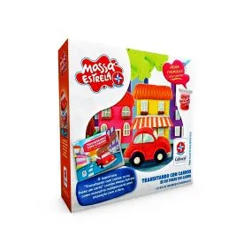 LIVRO TRANSITANDO COM CARROS E MASSA ESTRELA 