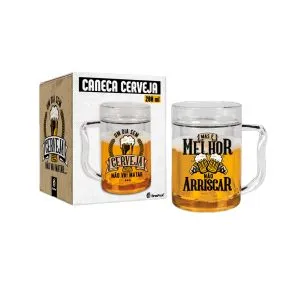 CANECA GEL CERVEJA 200ML- UM DIA SEM CERVEJA