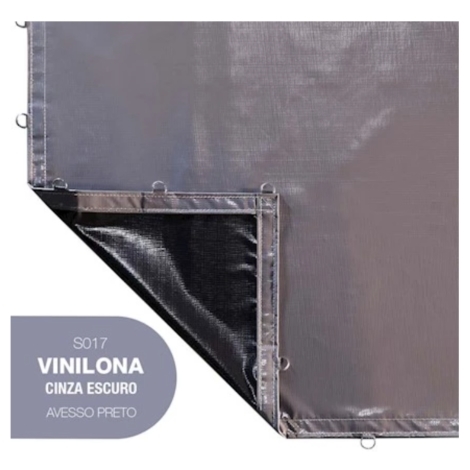 LONA VINILONA SANSUY CINZA ESCURA