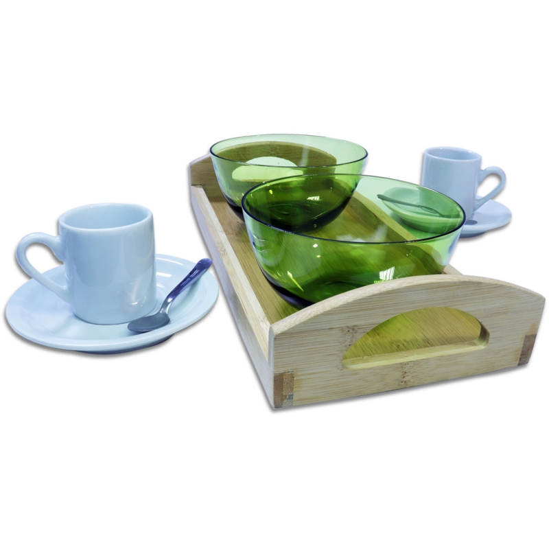 KIT PARA CAFEZINHO - 9 PEÇAS