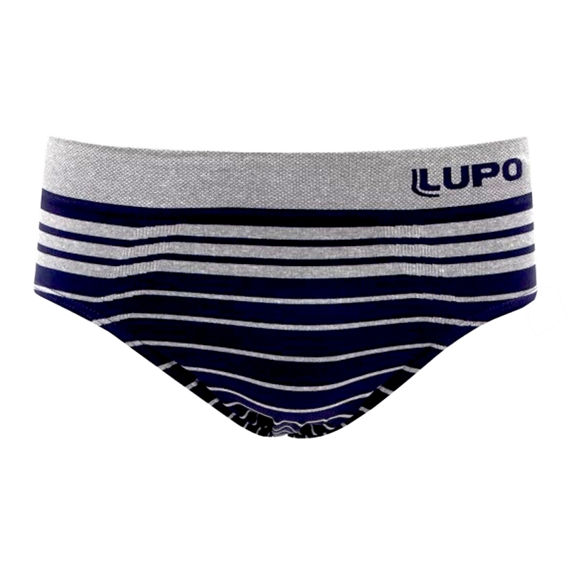 Cueca LUPO  SLIP Microfibra Listrada M