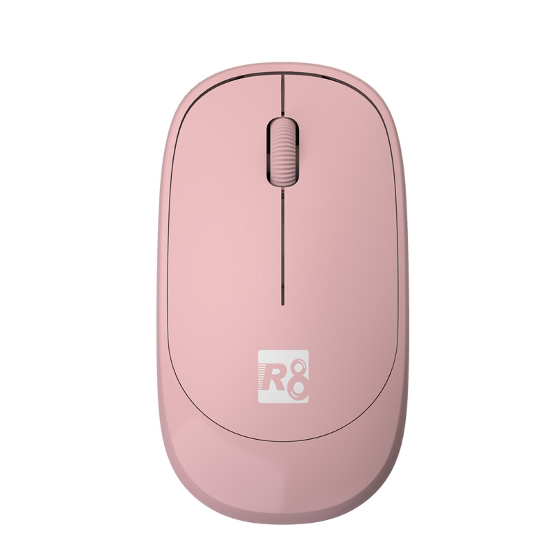 MOUSE SEM FIO ROSE 3 BOTÕES 1000 DPI COLOR FIT 1709 R8
