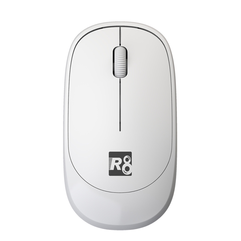 MOUSE SEM FIO BRANCO 3 BOTÕES 1000 DPI COLOR FIT A1709 R8