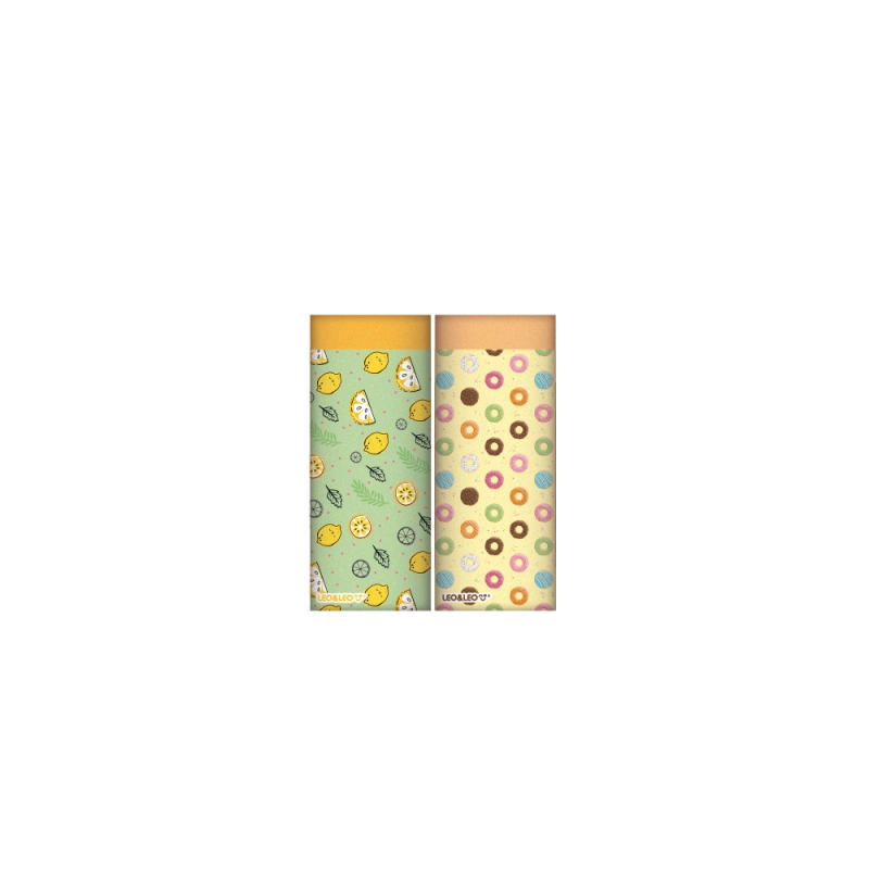 BORRACHA COM AROMA LEO&LEO C/ 2 UNID