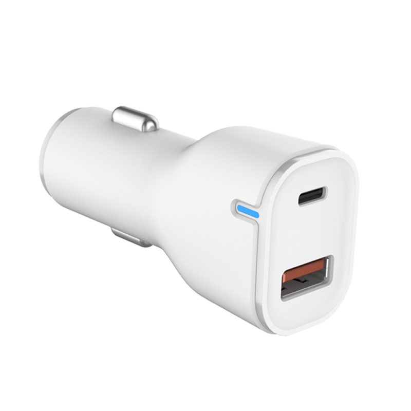 CARREGADOR VEICULAR ULTRA CHARGE TIPO C 1 USB BRANCO- VQ-C08 (PD20W+QC3.0)