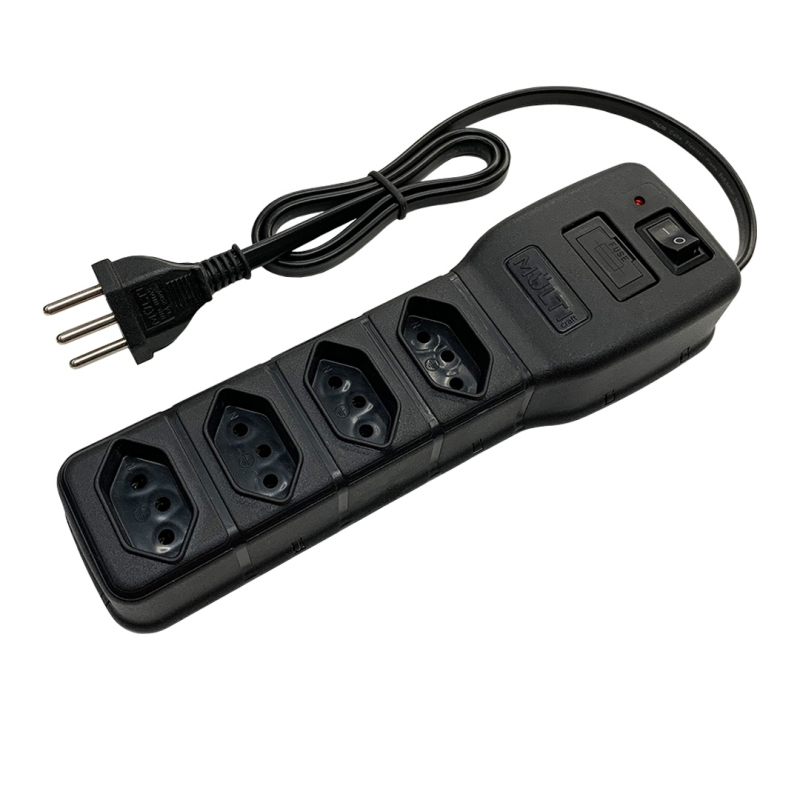 FILTRO DE LINHA 4 TOMADAS BIVOLT LETRON