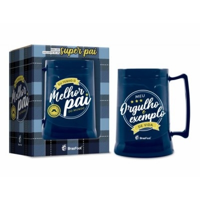 CANECA GEL 300ML TEMAS - MELHOR PAI DO MUNDO
