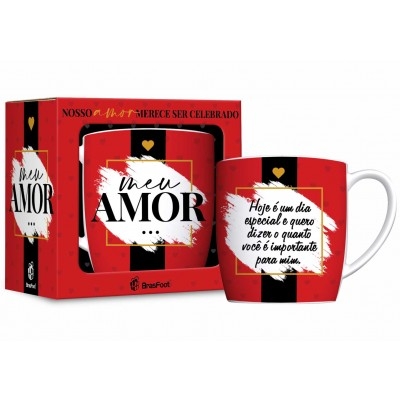 CANECA PORCELANA URBAN 300ML - MEU AMOR DIA ESPECIAL