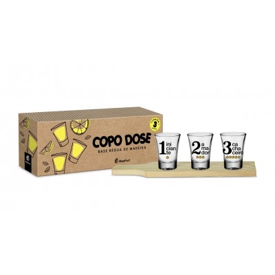 COPO DOSE - REGUA MADEIRA