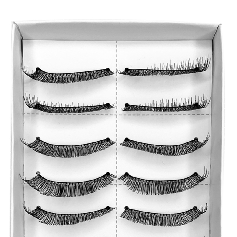 KIT 10 PARES CÍLIOS POSTIÇOS