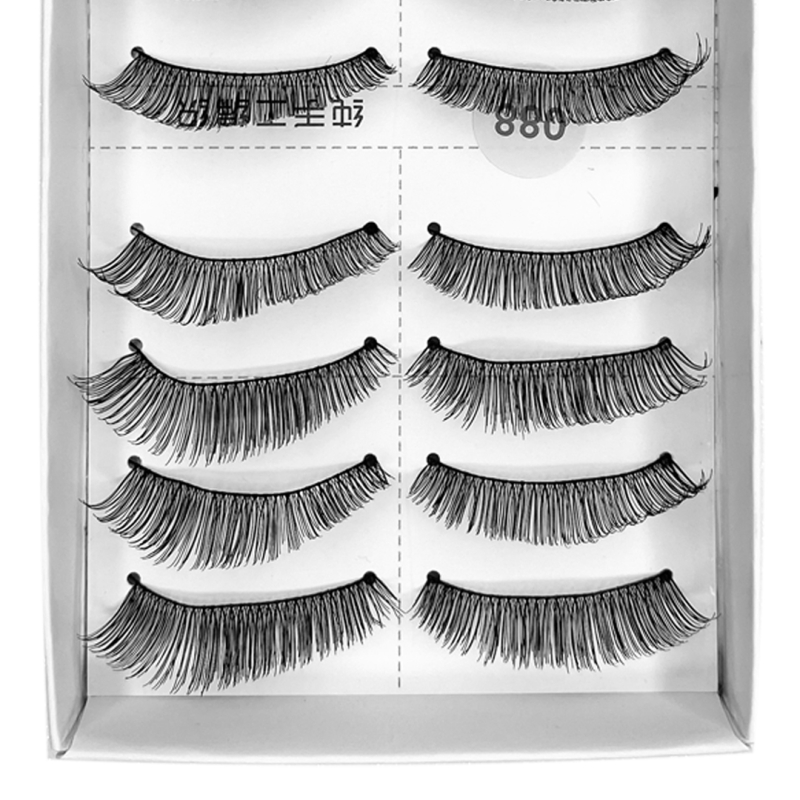 KIT 10 PARES CÍLIOS POSTIÇOS