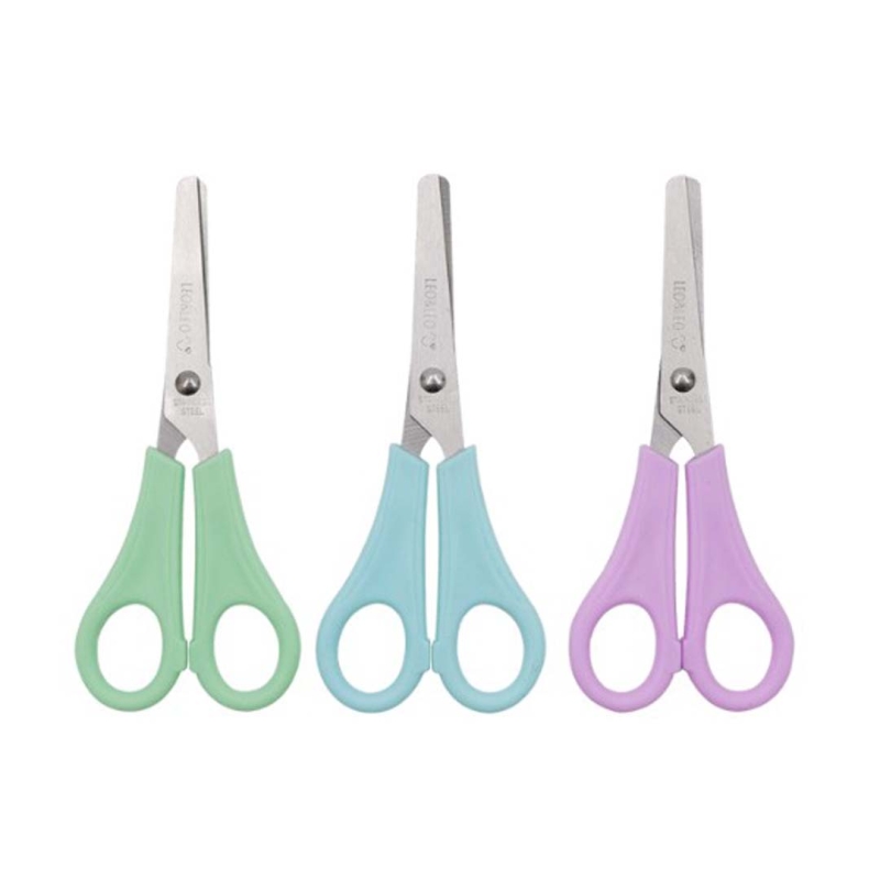 TESOURA ESCOLAR PLUS PASTEL TREND