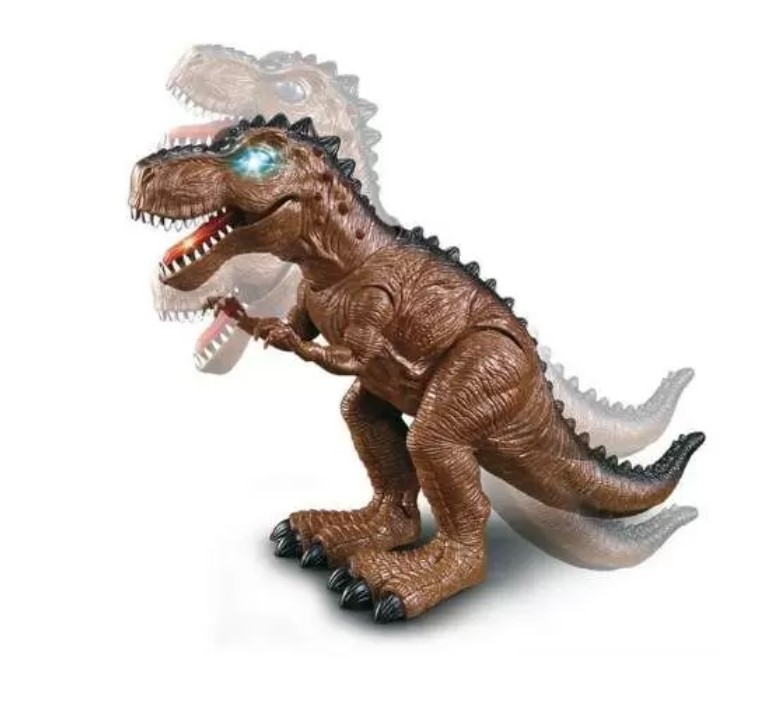 TIRANOSSAURO MOVIMENTA COM LUZ E SOM DM TOYS
