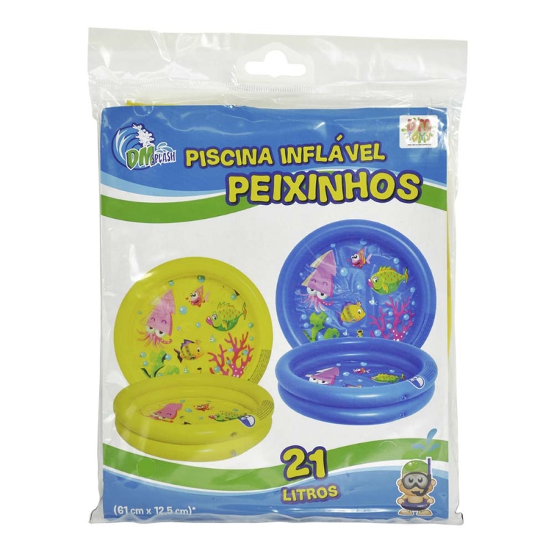 PISCINA INFLÁVEL PEIXINHOS 21L