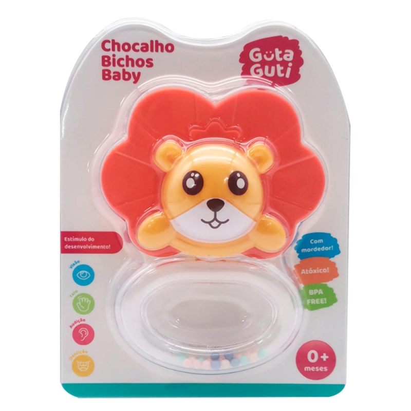 CHOCALHO BICHOS BABY SORTIDOS
