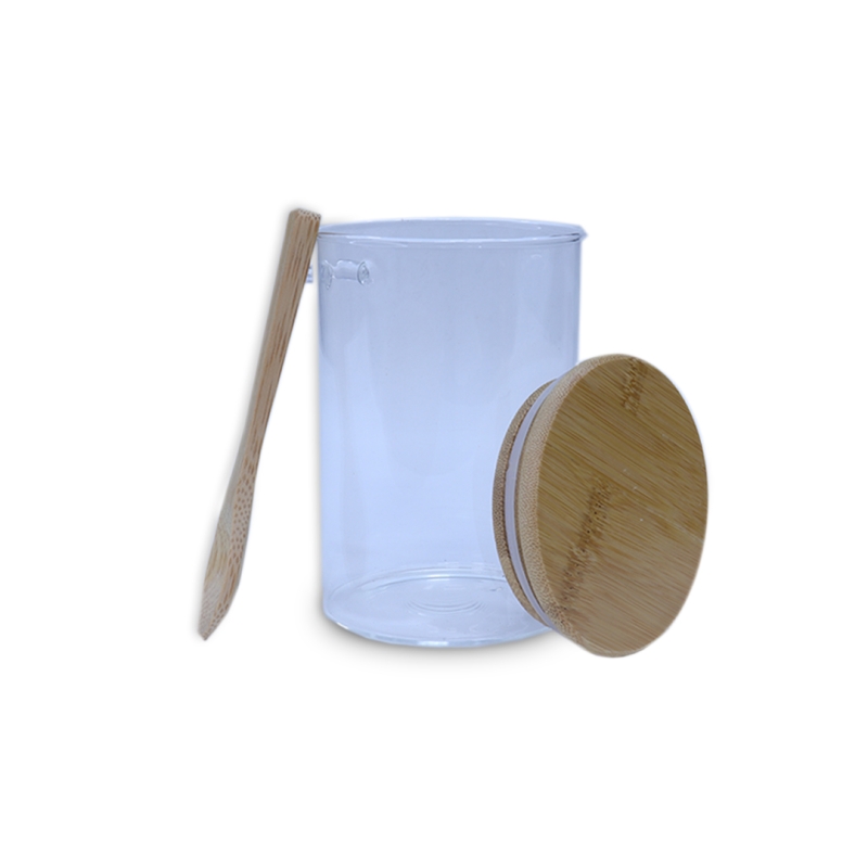 POTE VIDRO HERMETICO C/ COLHER 500ml