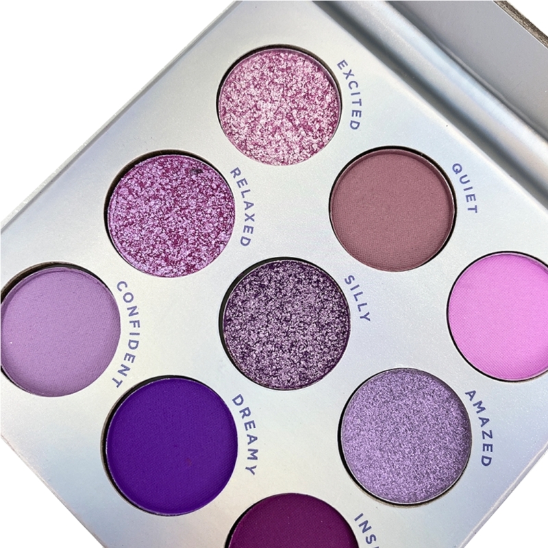 PALETA DE SOMBRAS FEELS MOOD - HB1081  RUBY ROSE