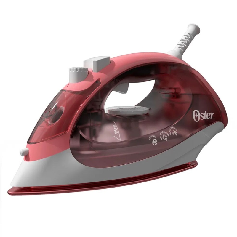 FERRO DE PASSAR A VAPOR AEROCERAMIC BRANCO E ROSA