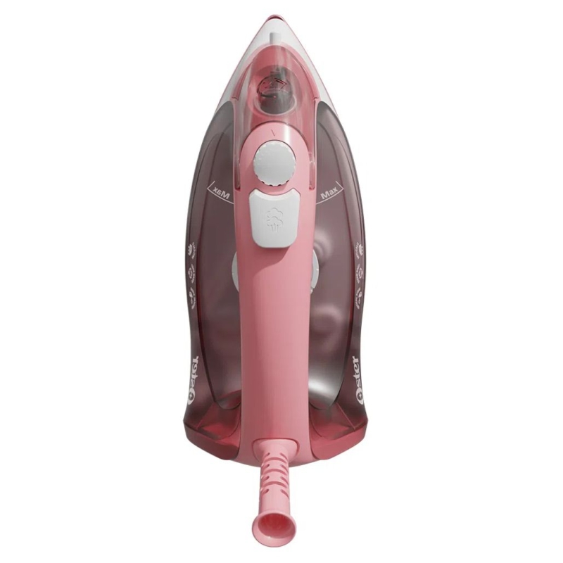 FERRO DE PASSAR A VAPOR AEROCERAMIC BRANCO E ROSA