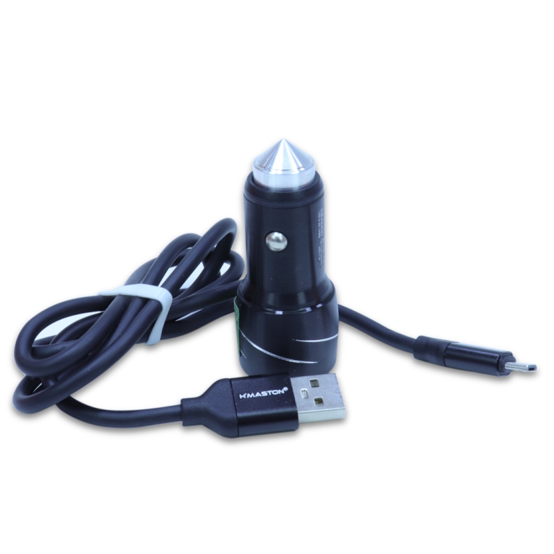 CARREGADOR VEICULAR TIPO-C 2USB 3.1A L04-3