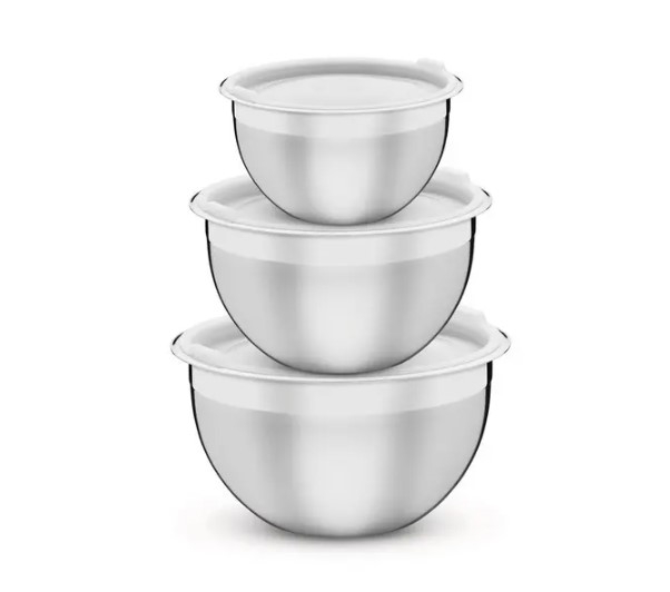 JOGO AÇO INOX 3 PECAS CUCINA 