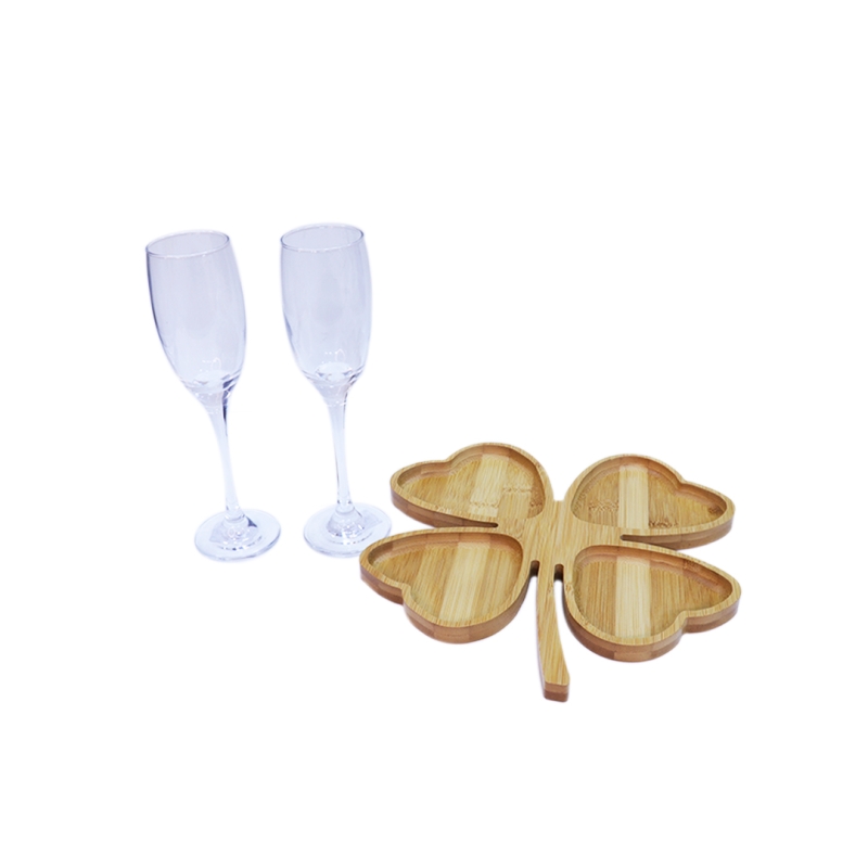 KIT PETISCO E CHAMPAGNE - 3 PÇS