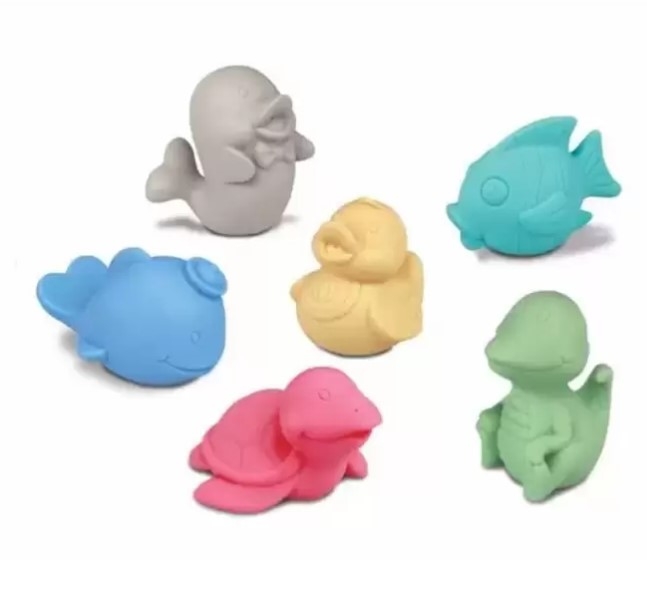 BICHINHOS FRUTOS DO MAR BRINQ. VINIL ROMA 