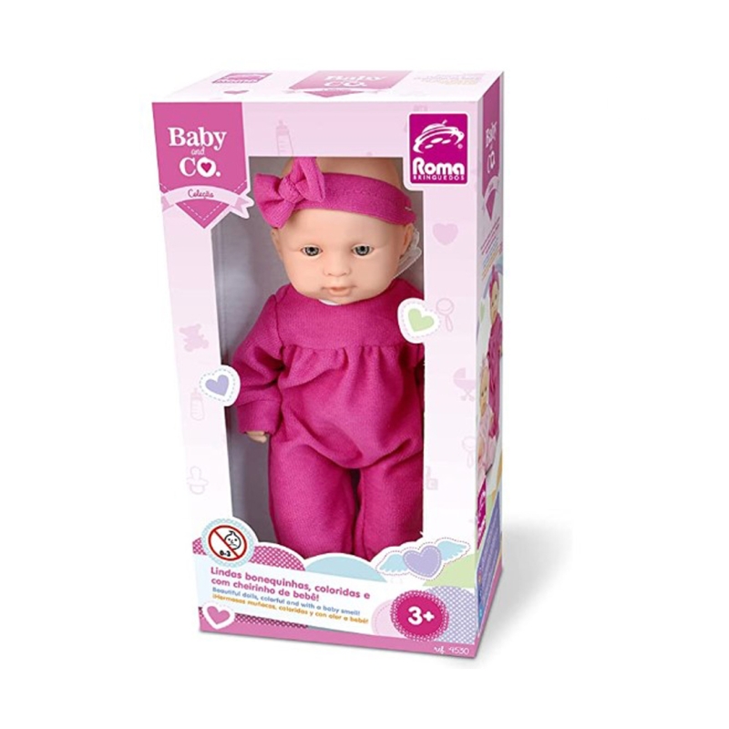 BONECA BABY CO BRINQUEDO VINIL