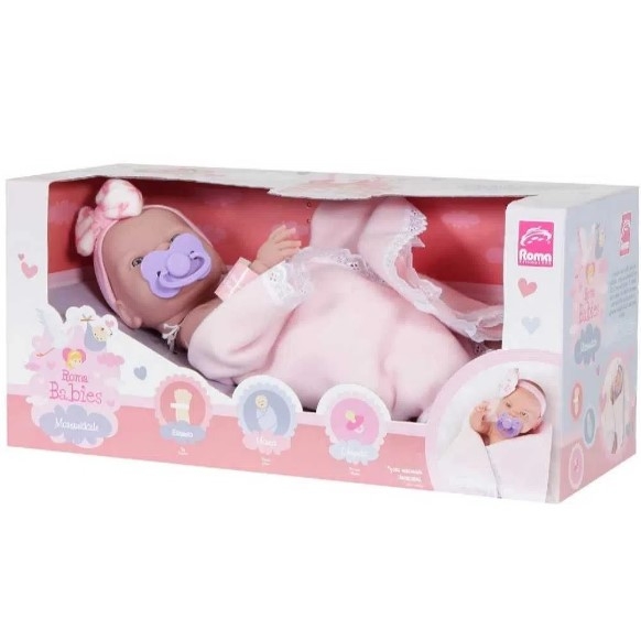 BABIES - MATERNIDADE BRINQ. BONECA VINIL
