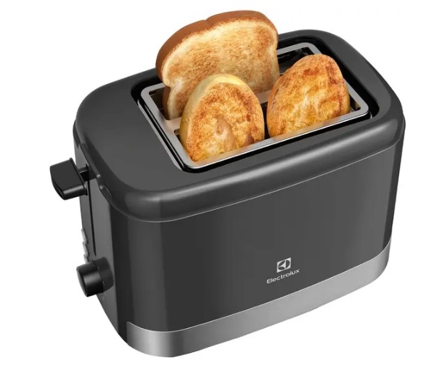 TORRADEIRA ELECTROLUX EFFICENT ETS10 GRANDE GRAY - 2 FATIAS 8 NIVEIS DE TOSTAGEM 