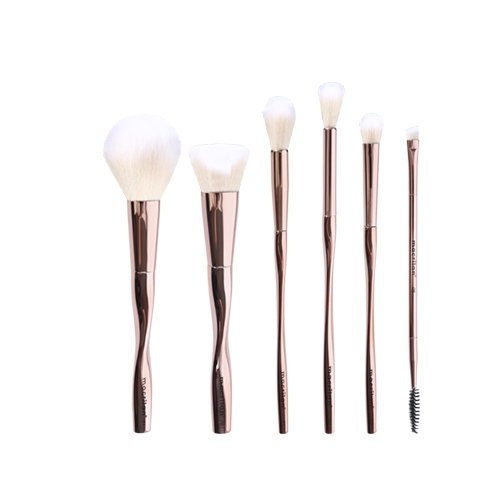 KIT COM 6 PINCÉIS PARA MAQUIAGEM MADEMOISELLE