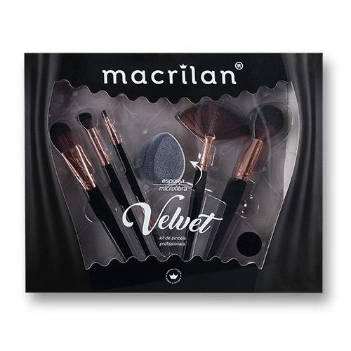 KIT ED010A VELVET PRETO-MACRILAN