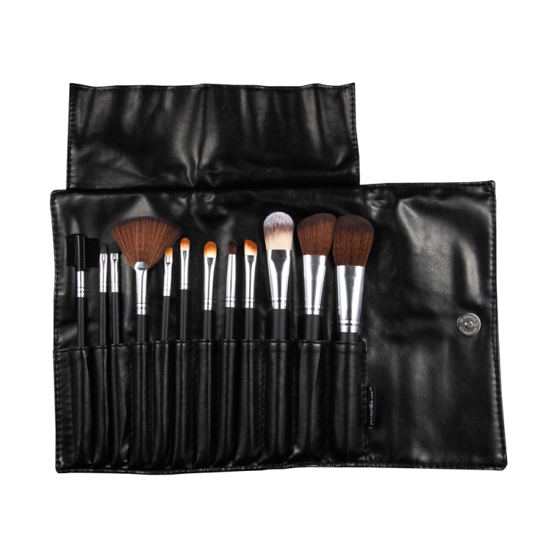 KIT KP1-2D COM 12 PINCEIS PARA MAQUIAGEM MACRILAN