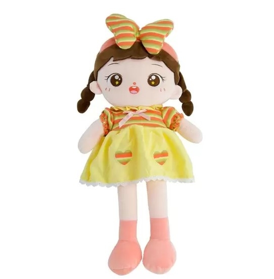 BONECA LILI PELÚCIA AMIGOS DO CORAÇÃO